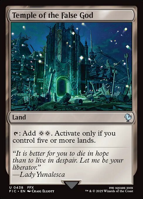 FIC: Temple of the False God (Foil)