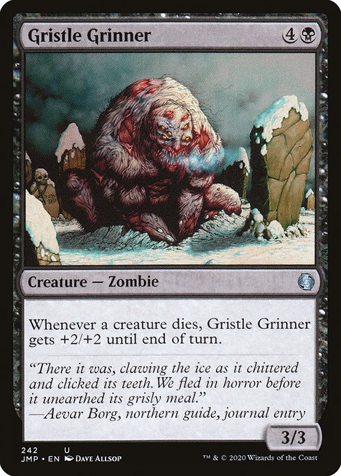 JMP: Gristle Grinner