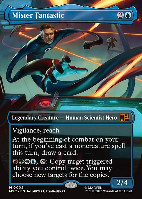 MSC: Mister Fantastic (Borderless)