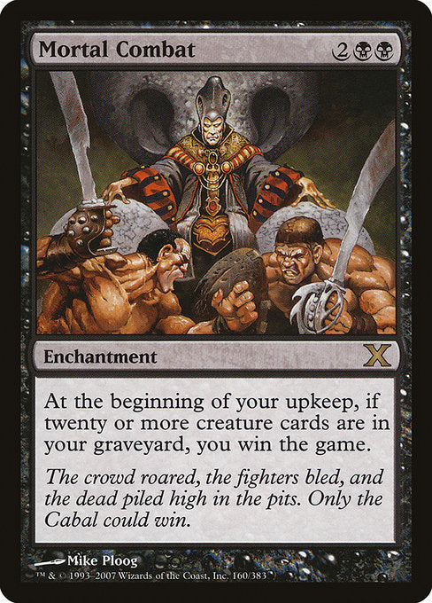 10E: Mortal Combat (Foil)