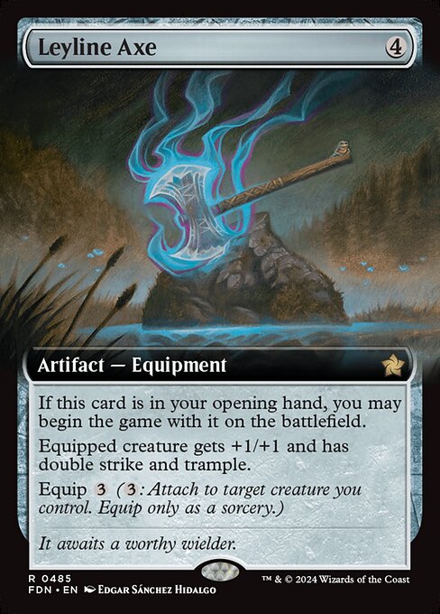 FDN: Leyline Axe (Extended Art)