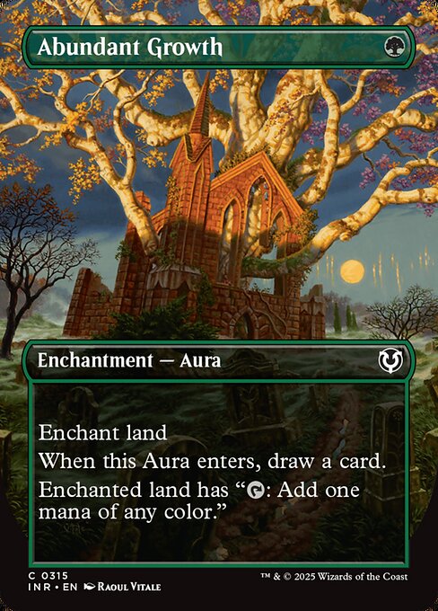INR: Abundant Growth (Borderless) (Foil)