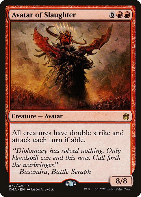 CMA: Avatar of Slaughter