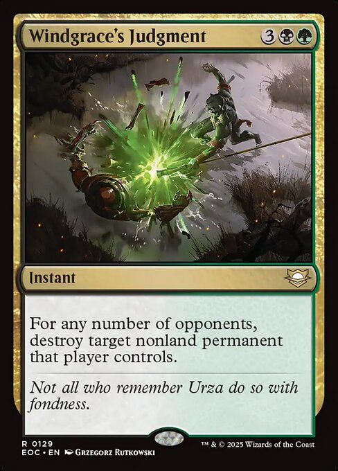 EOC: Windgrace's Judgment
