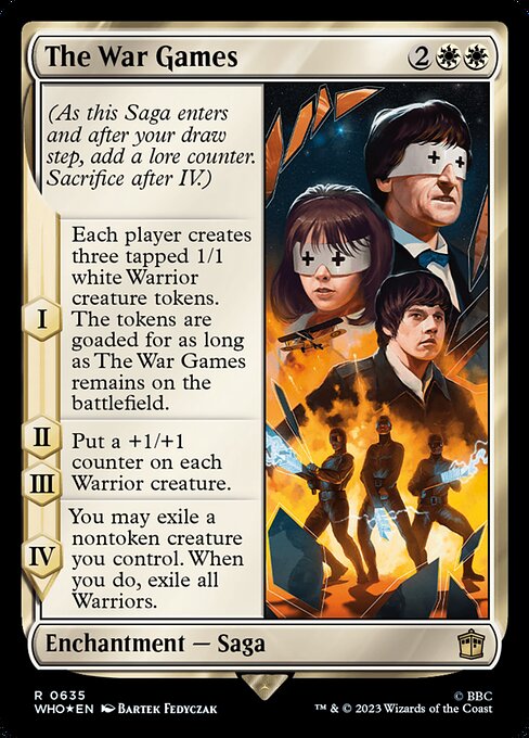 WHO: The War Games (Surge Foil)