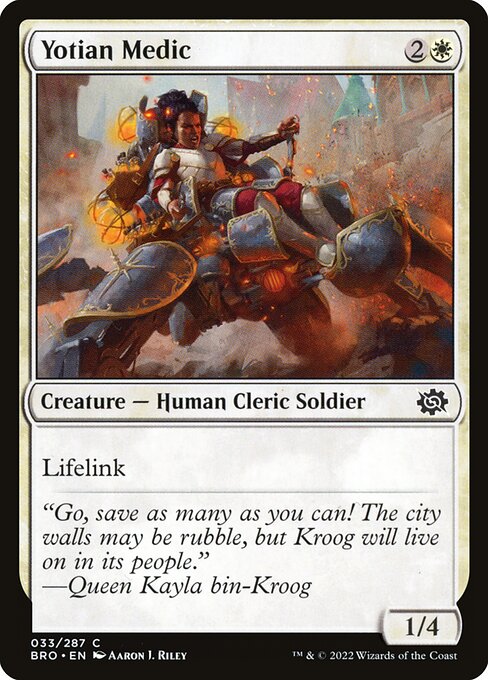 BRO: Yotian Medic (Foil)