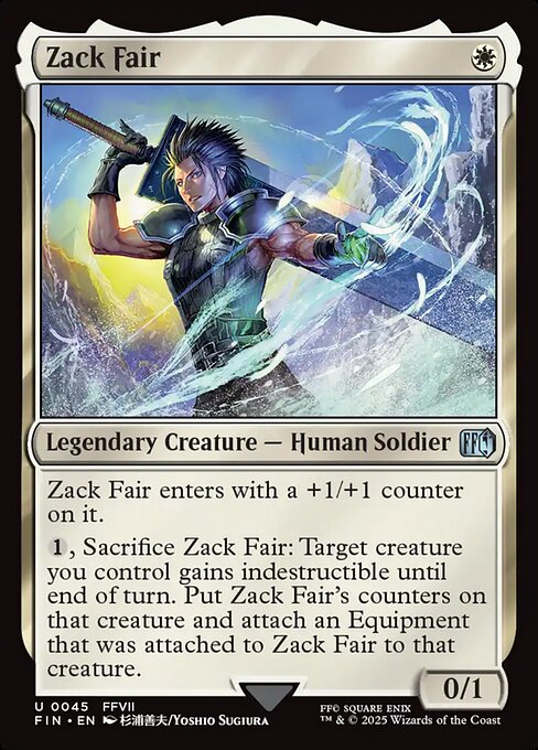 FIN: Zack Fair (Foil)