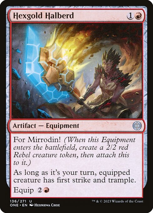 ONE: Hexgold Halberd