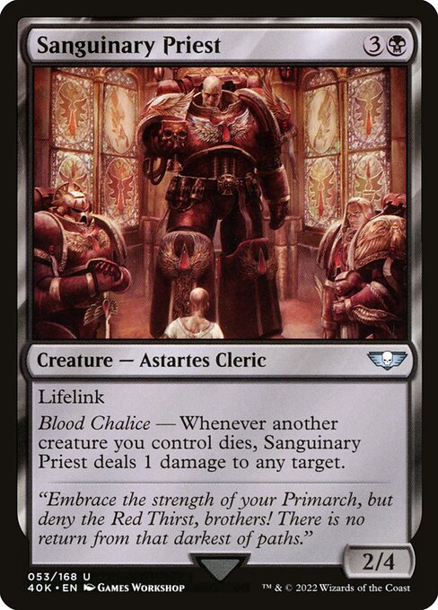 40K: Sanguinary Priest