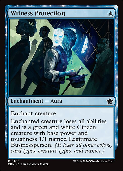 FDN: Witness Protection (Foil)