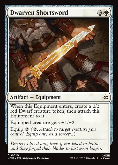 HOB: Dwarven Shortsword