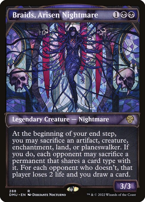DMU: Braids, Arisen Nightmare (Showcase) (Foil)