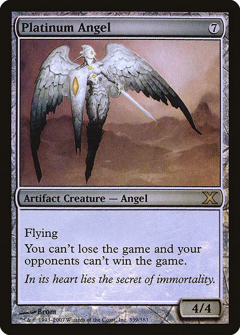 10E: Platinum Angel (Foil)