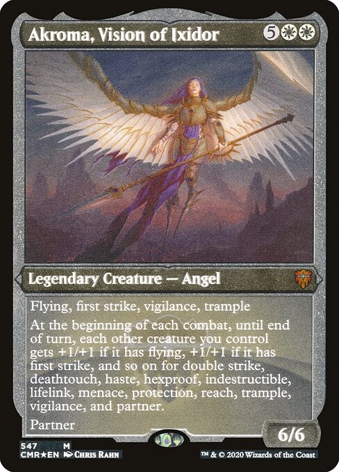 CMR: Akroma, Vision of Ixidor (Foil Etched)