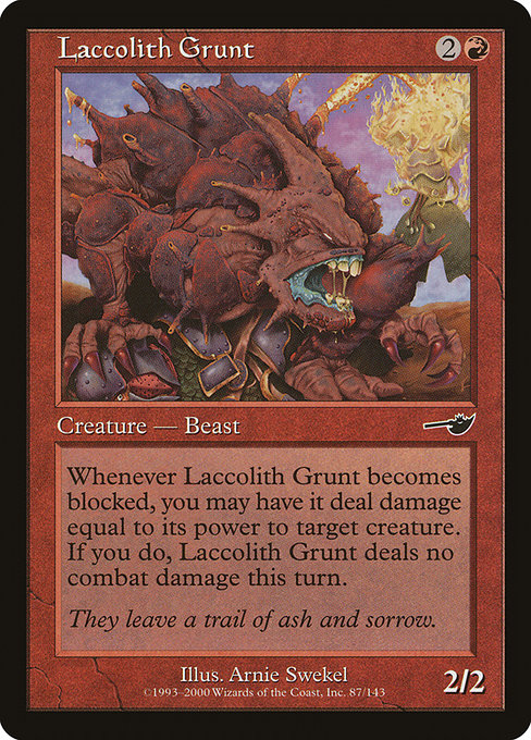 NEM: Laccolith Grunt (Foil)