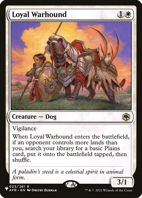 PLST: Loyal Warhound