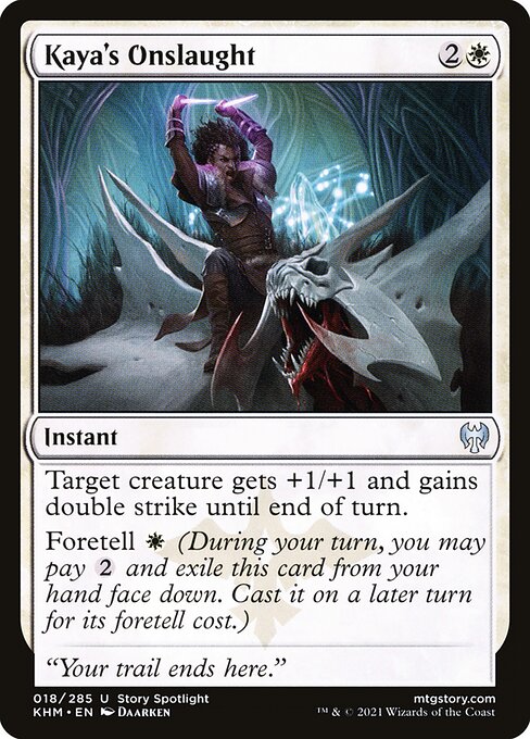 KHM: Kaya's Onslaught (Foil)