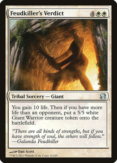 MMA: Feudkiller's Verdict (Foil)