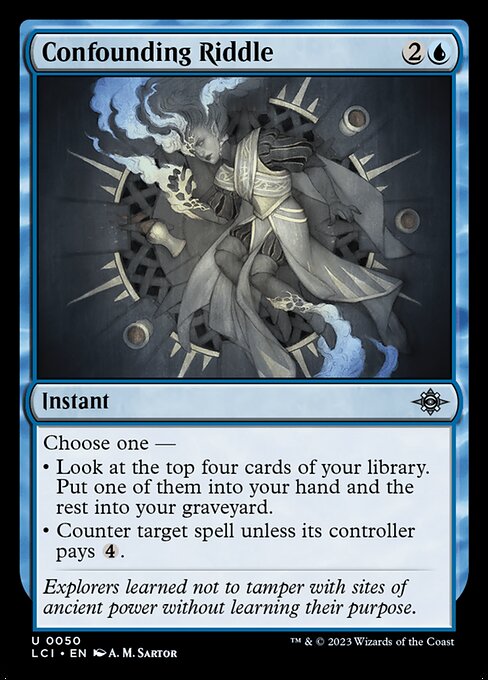 LCI: Confounding Riddle (Foil)