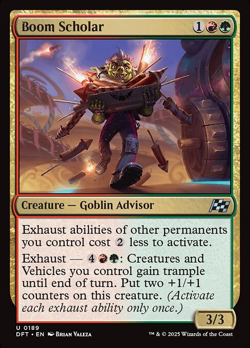 DFT: Boom Scholar (Foil)