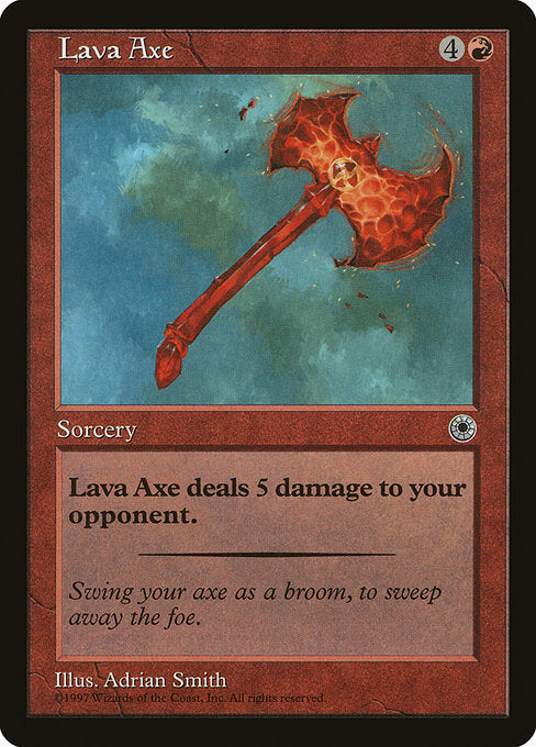 POR: Lava Axe