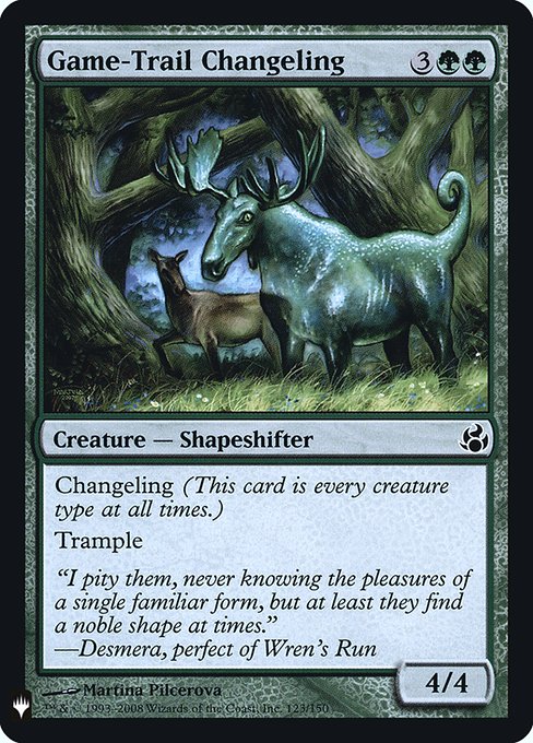 PLST: Game-Trail Changeling (Foil)