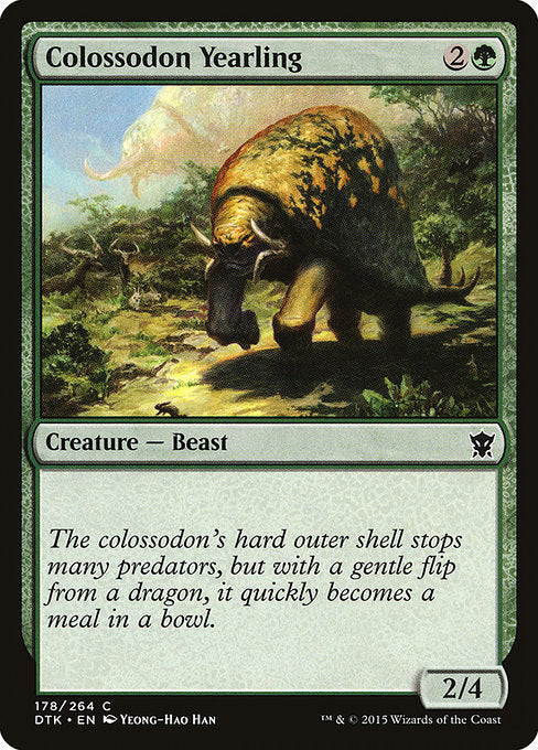 DTK: Colossodon Yearling (Foil)