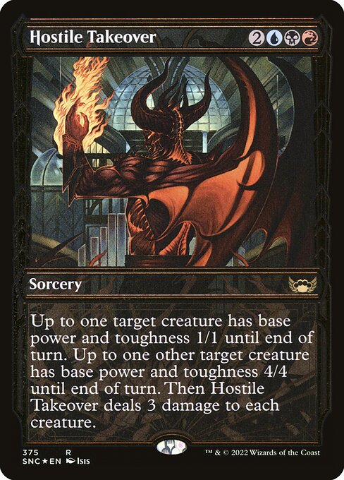 SNC: Hostile Takeover (Gilded Foil)