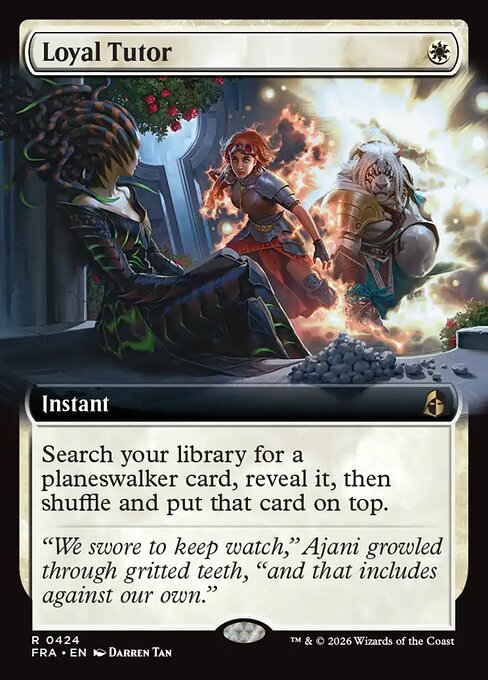 FRA: Loyal Tutor (Extended Art) (Foil)