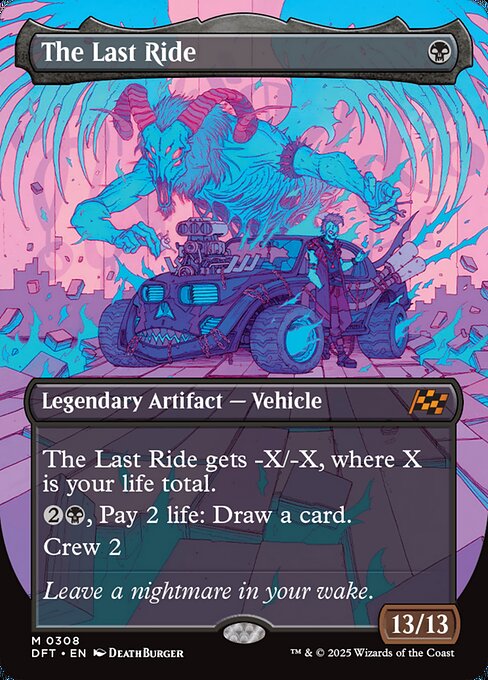 DFT: The Last Ride (Borderless) (Foil)