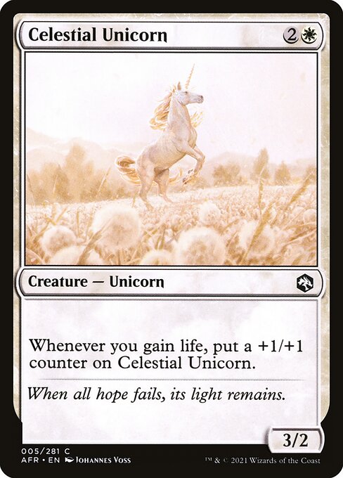 AFR: Celestial Unicorn