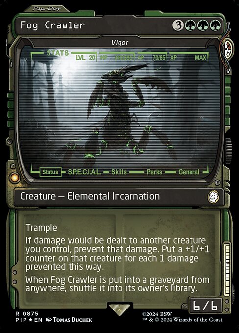 PIP: Fog Crawler - Vigor (Showcase) (Surge Foil)