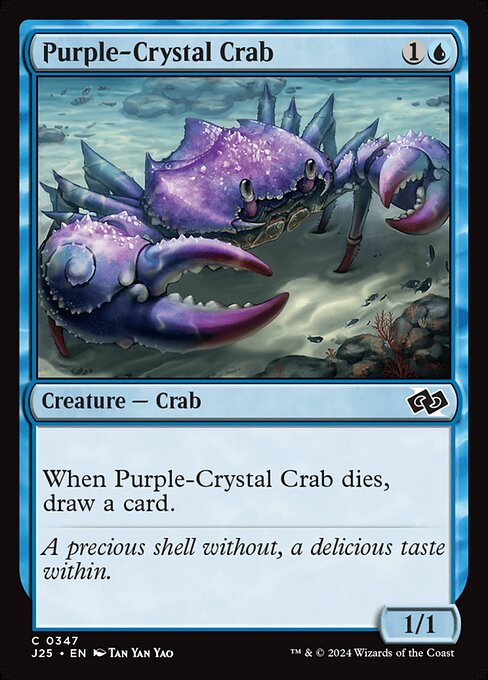 J25: Purple-Crystal Crab