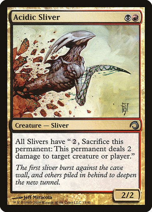 H09: Acidic Sliver (Foil)