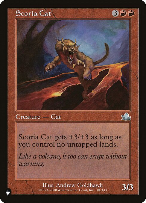 PLST: Scoria Cat