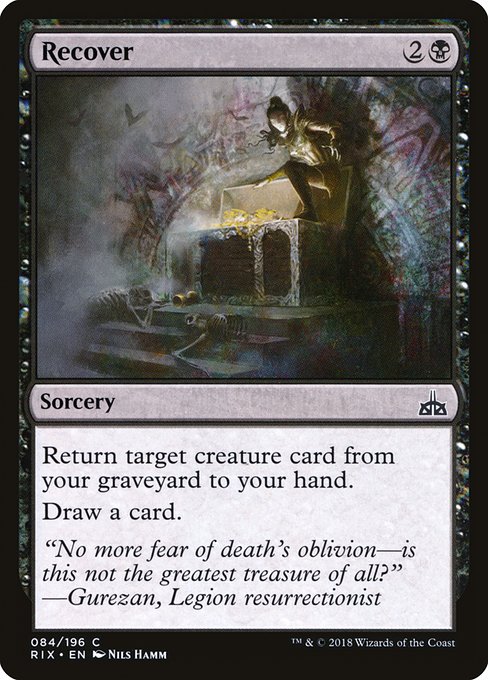 RIX: Recover