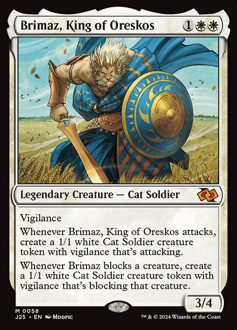 J25: Brimaz, King of Oreskos (Anime) (Foil)