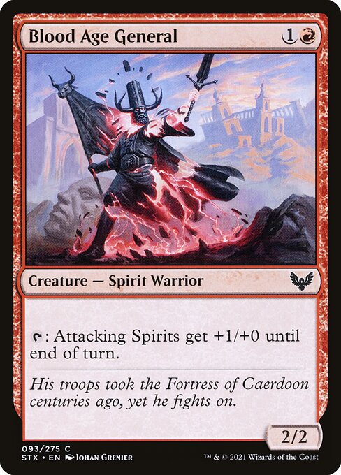 STX: Blood Age General (Foil)