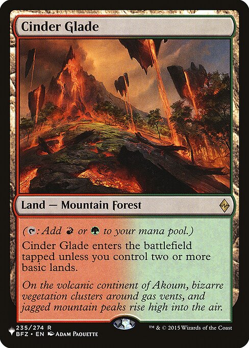 PLST: Cinder Glade