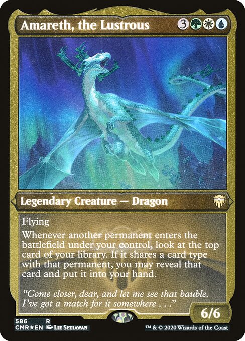 CMR: Amareth, the Lustrous (Foil Etched)