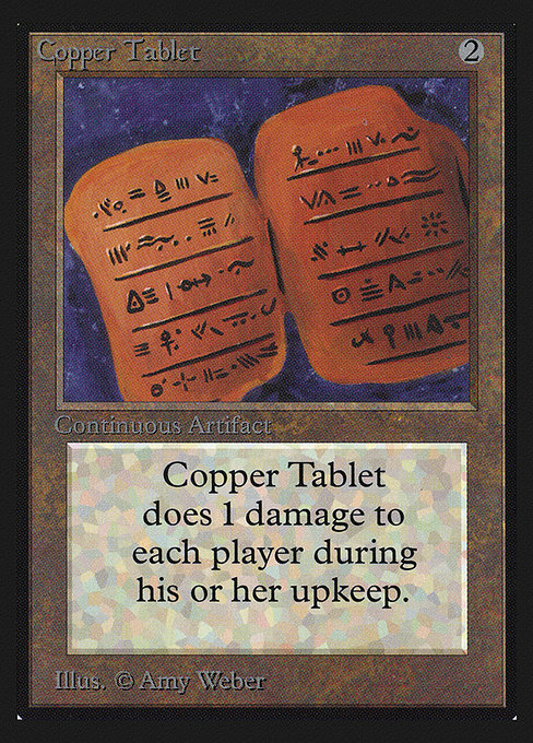 CEI: Copper Tablet (IE)