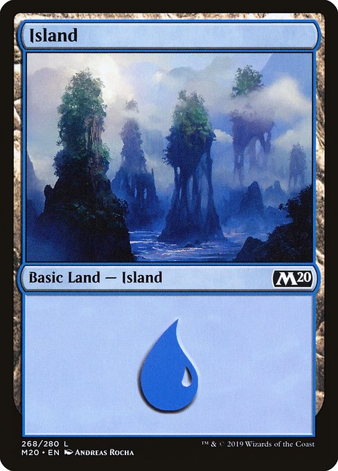 M20: Island (268) (Foil)