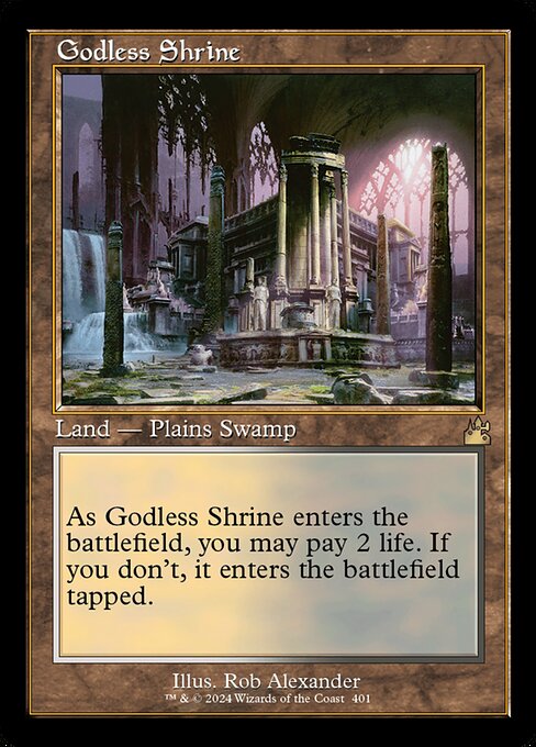 RVR: Godless Shrine (Retro Frame) (Foil)