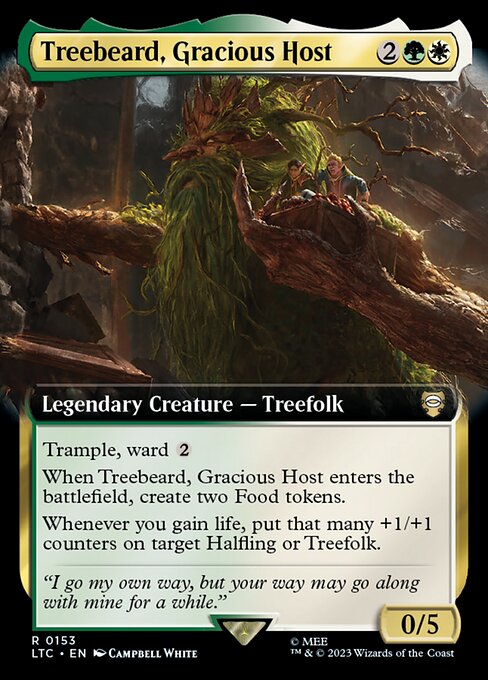 LTC: Treebeard, Gracious Host (Extended Art)