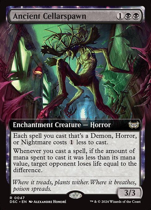 DSC: Ancient Cellarspawn (Extended Art) (Foil)