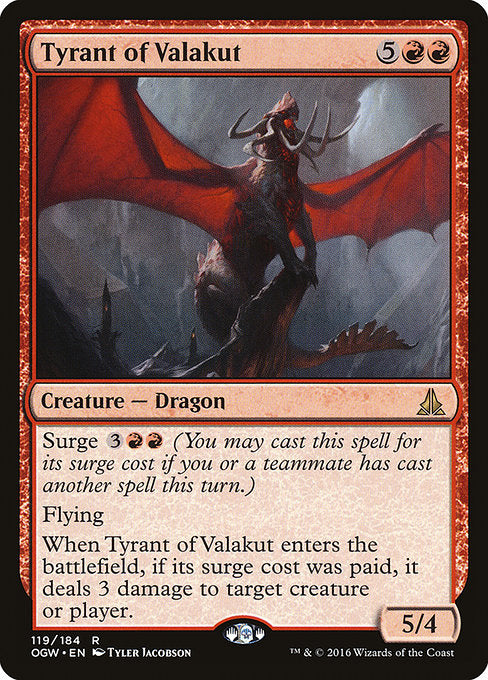 OGW: Tyrant of Valakut (Foil)