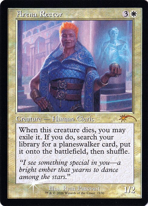 SLD: Arena Rector (Retro Frame) (Foil)