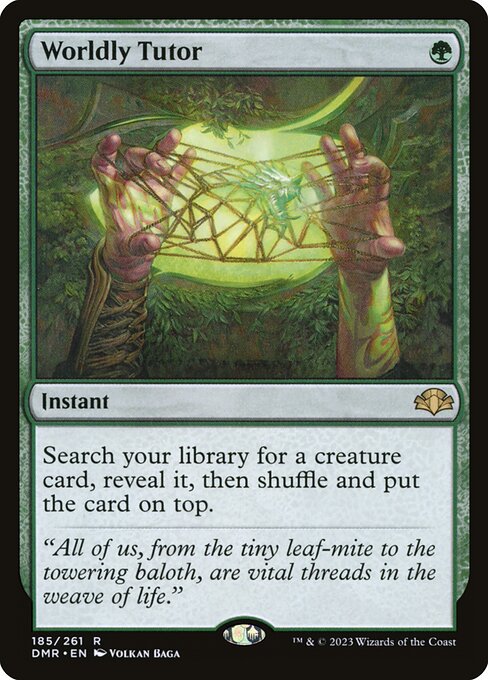 DMR: Worldly Tutor