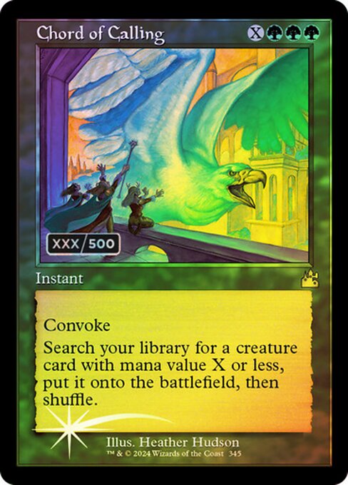 RVR: Chord of Calling (Retro Frame) (Serial Numbered) (Foil)