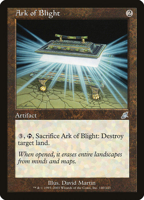 SCG: Ark of Blight